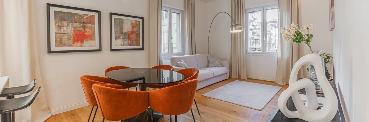 Interno di un appartamento a Firenze